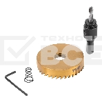 Коронка по металлу Denzel HSS, 60 мм, нитридтитановое покрытие, фото5