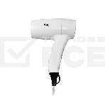 Фен для волос настенный Puff 1202B, белый, с доп. розеткой, фото3