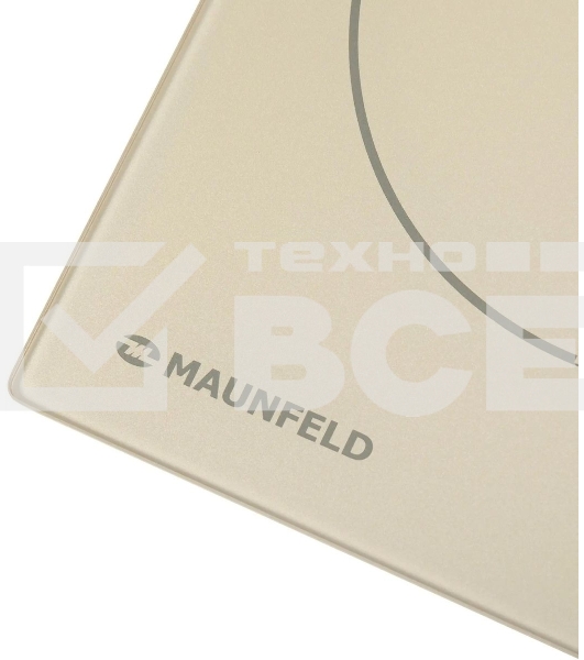 Индукционная варочная панель Maunfeld EVI.453-BG, конфорок: 3 шт., стеклокерамика, независимая, бежевый