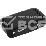 Приставка для цифрового ТВ Hyundai H-DVB460 черный, DVB-T2, DVB-T, DVB-C, HDMI, USB 2.0 х2, фото5