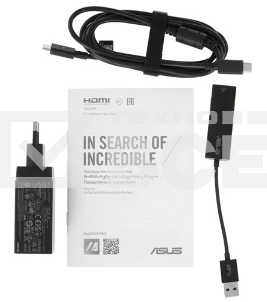 Ноутбук ASUS Zenbook S16 UM5606WA-RK220W/16'/OLED/AMD Ryzen AI 9 HX 370/32Gb/1Tb SSD/AMD Radeon 890M/Windows 11 Home/белый/1.5kg