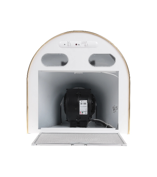 Вытяжка каминная Elikor Эпсилон 50П-430-П3Л белый/золотистый, 50 см, 430 м³/ч, 54 дБ