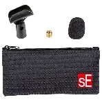 Микрофон динамический sE Electronics V7 X инструментальный, 30 Гц - 19 кГц, суперкардиоида, комплектация: микрофонный держатель, адаптер с резьбой, ветрозащита, чехол на молнии, фото5