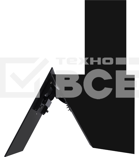Вытяжка наклонная Weissgauff Tau 60 TC BL