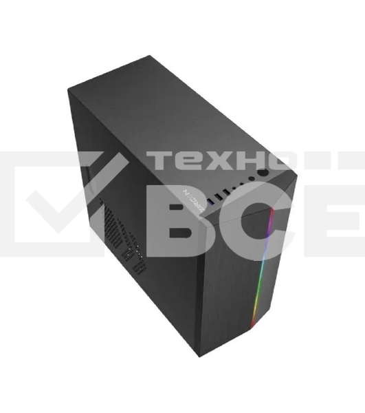 Компьютерный корпус Zircon Lima без БП (Midi Tower,Micro-ATX,Черн,1*USB 3.0,2*USB 2.0, 1*92мм)