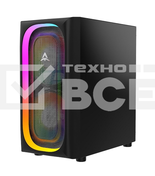 Компьютерный корпус ALSEYE Ai Pro-B (Halo Pro) Material: 0.7mm SPCC, Motherboard Compatiblility: Mini-ITX/Micro ATX/ATX/EATX, I/O Ports: USB2.0*1+HD Audio+USB3.0*1+Typc*1, Drive bay: H.D.D(3.5