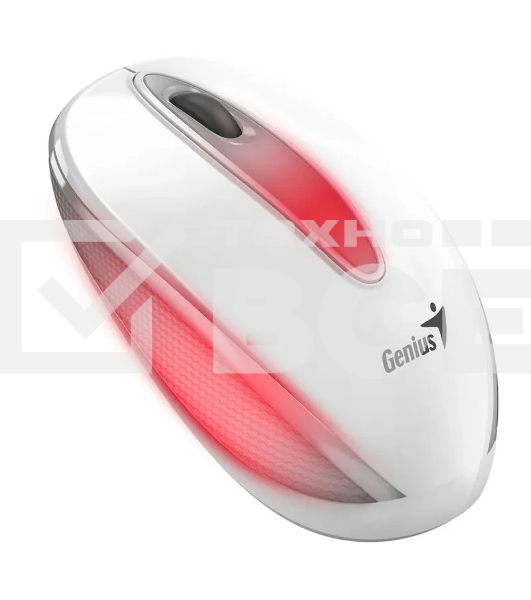 Мышь проводная Genius DX-Mini белый, 1000 dpi, USB, кнопки - 3
