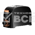 Тостер Centek CT-1420 черный 750 Вт, 7 уровней мощности, теплоизолированный корпус, функция отмены, фото 1