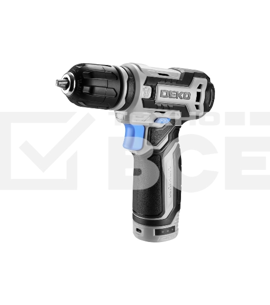 Дрель-шуруповерт Deko ZKCD12FU-Li 063-4141, Аккумуляторная, 12 В