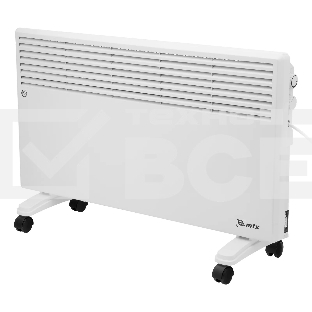 Конвектор электрический MTX CH-2000, белый, 2000 Вт, 25 м2, термостат