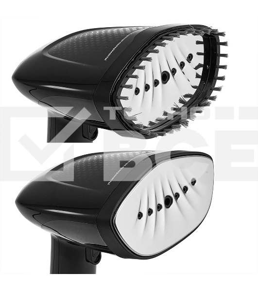 Отпариватель Delta LUX DE-3200P черный, 1500 Вт, 30 г/мин, 400 мл