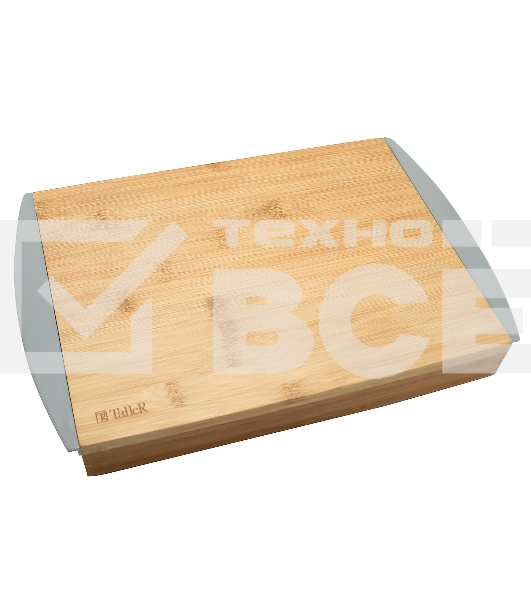 Доска разделочная TALLER TR-52221 с пластиковыми лотками