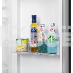 Холодильник Maunfeld MFF177NFB Slim Inverter черный двухкамерный 352/198л морозилка слева, No Frost, Side by Side, фото12