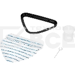 Швабра паровая Kitfort КТ-3939 1300Вт красный/черный, фото6