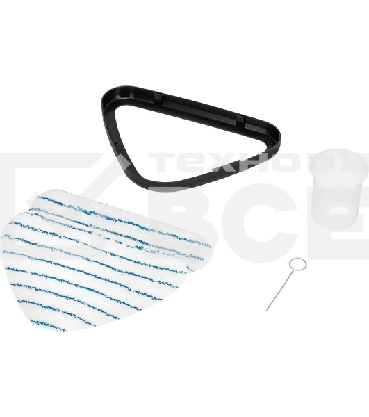 Швабра паровая Kitfort КТ-3939 1300Вт красный/черный