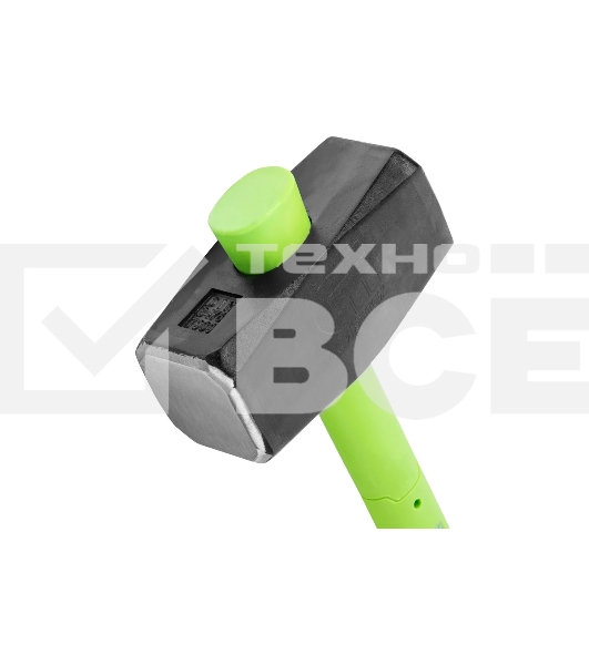 Кувалда Сибртех 7000 г, фибергласовая обрезиненная рукоятка