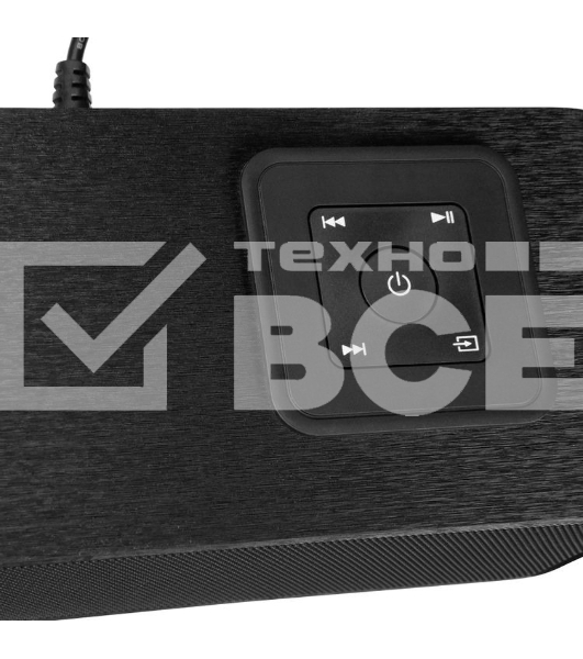 Микросистема Hyundai H-HA650 черный 150Вт FM USB BT SD/MMC/MS