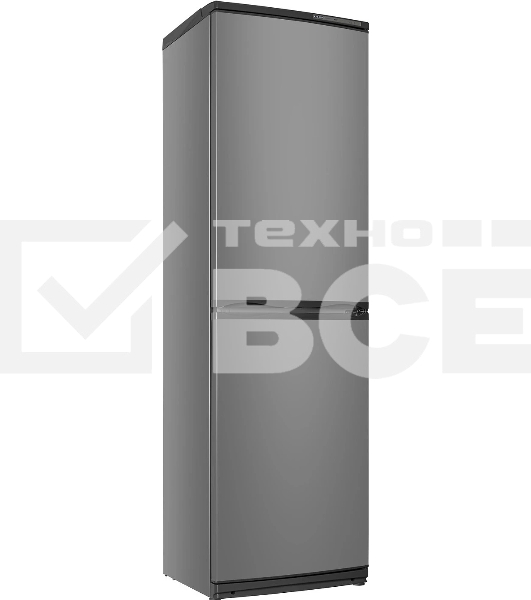 Холодильник Atlant ХМ-6025-060 мокрый асфальт двухкамерный 225/139л морозилка снизу