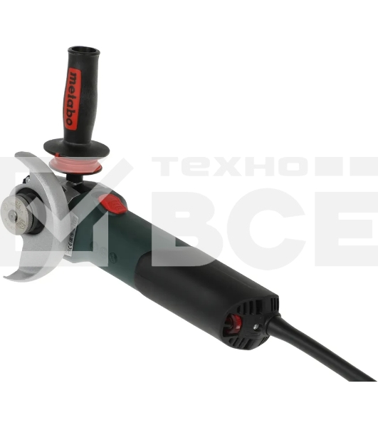 Шлифмашина угловая Metabo WEV 15-125 Quick 600468000 1550вт, 125 мм, 3.5Нм, 11000 об/мин, вес 2.5 кг