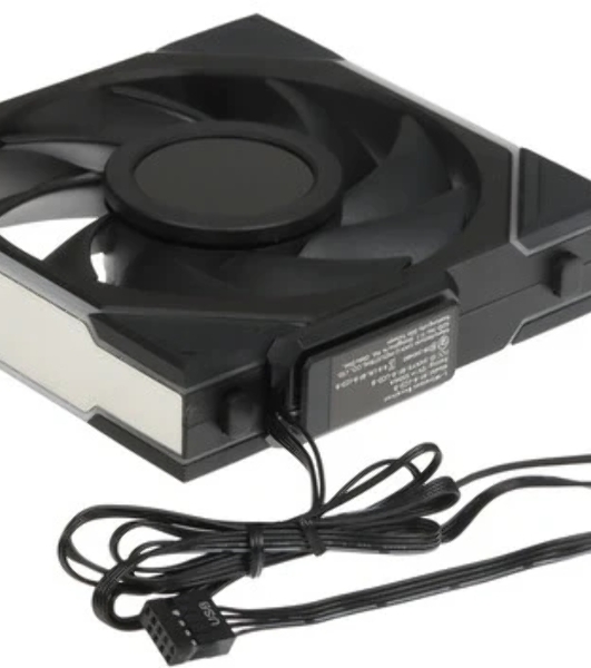 Вентилятор для корпуса Lian-Li Uni Fan TL Wireless LCD 120 LCD ARGB 120х124.5x28 черный 4-pin 27дБ (G99.12TLLCD1W1B.R0) Ret