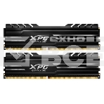 Оперативная память XPG Gammix D10, DDR4, 16GB (2x8GB), 3200MHz, CL16, UDIMM, с радиатором, черный, фото 1