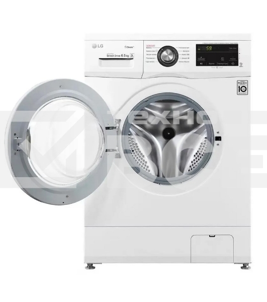 Стиральная машина LG F2J3WS2W белый, загрузка фронтальная 6,5 кг, 1200 об/мин., класс: А
