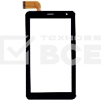 Сенсорное стекло (тачскрин) для Digma Optima 7 A101 3G, черное, фото 1