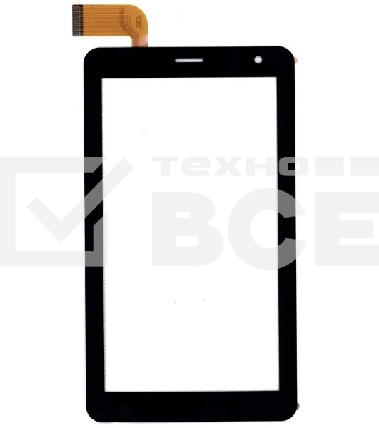 Сенсорное стекло (тачскрин) для Digma Optima 7 A101 3G, черное