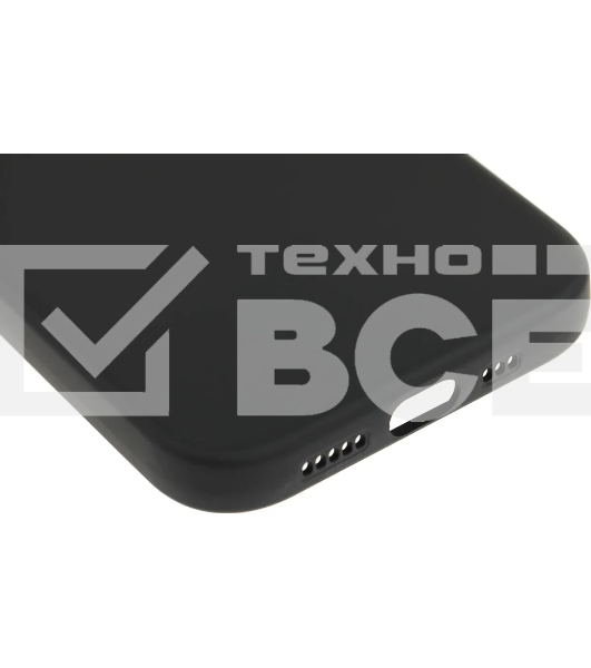 Чехол (клип-кейс) BoraSCO для Apple iPhone 15 Pro черный (72429)