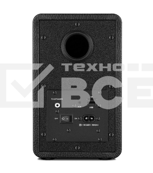 Колонки SVEN SPS-730 2.0 чёрные (2x25Вт , экокожа, USB/SD, пульт ДУ, Bluetooth)