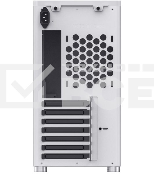 Корпус JONSBO D40 White без БП, боковая панель из закаленного стекла, mini-ITX, micro-ATX, ATX, белый