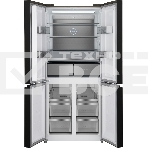 Холодильник Weissgauff WCD 590 NoFrost Inverter Premium Biofresh Blue Glass синий трёхкамерный 359/180 л морозилка снизу, фото18