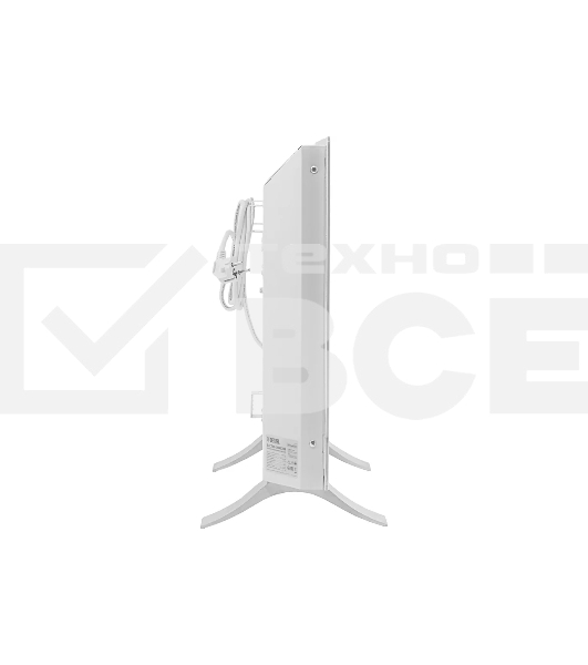 Конвектор Denzel OptiPrime-1000 белый, 1000 Вт, 15 м2, термостат, дисплей, WiFi