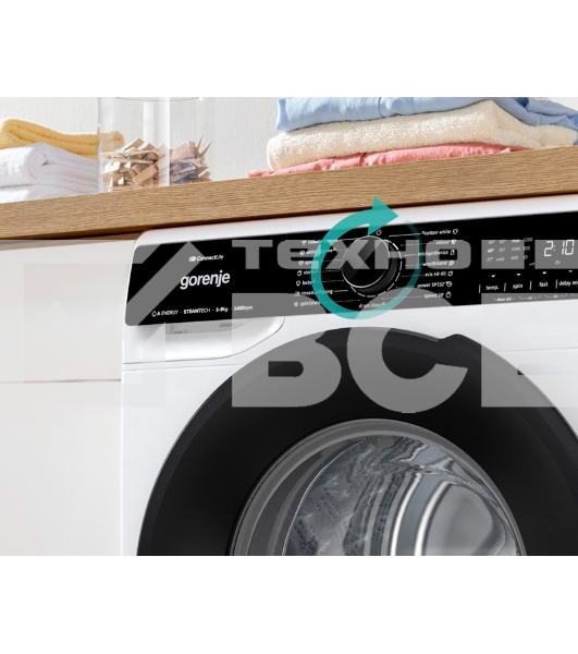 Стиральная машина Gorenje WPNA84A белый загр. фронтальная макс.: 8 кг 1400об/мин класс: А