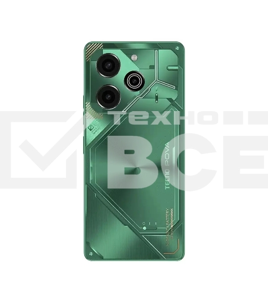 Смартфон Tecno POVA 6 Pro 5G, 12/256Gb, зеленый