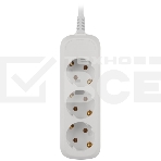 Удлинитель электрический ЭРА UDL-16-3100-E Greenline 3 розетки с заземлением 10м ПВС 3x1мм2, фото4