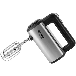 Миксер ручной Vitek VT-1414 300 Вт, серебристый/черный