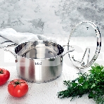 Кастрюля TalleR TR-17255 Инесс нержавеющая сталь 18/10, 1,5 л, фото5