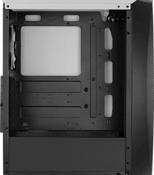 Компьютерный корпус Aerocool/Formula Aero One Frost-G-WT-v1 белый без БП ATX 4x120мм 2x140мм 2xUSB 3.0 audio bott PSU