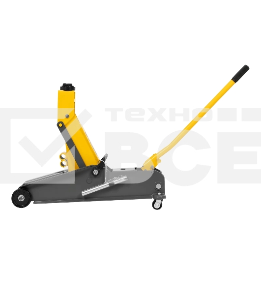 Домкрат гидравлический подкатной с фиксатором Denzel 3 т, 190-532 мм, SUV