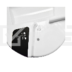 Фен для волос настенный Puff 1202B, белый, с доп. розеткой, фото4