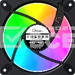 Вентилятор для корпуса Ocypus Gaммa F12 Elite BK ARGB, 120x120x25мм, 4-PIN PWM, 600-1800 RPM, 26 DBA MAX, HYDRO BEARING, фото7