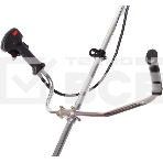 Триммер бензиновый RedVerg Gb52C. 2,2кВт/3,0л.с; 51,7 куб.см, прямая неразъемная штанга, велосипедная рукоятка, диск 3х лоп.- 255х25,4, фото3