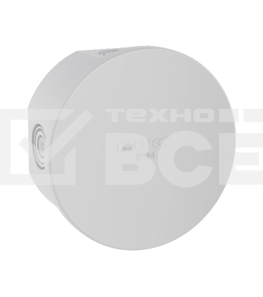 Коробка ответвит. DKC 53600 с кабельными вводами. IP44. д.80х40мм