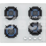 Газовая варочная панель Maunfeld EGHG.64.2CW/G белый, фото15