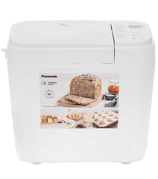 Хлебопечка Panasonic SD-B2510WTS белый, 550 Вт, 1.1 кг, 21 программа