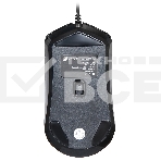 Мышь проводная Oklick 207M черный, 2400 dpi, USB, кнопки - 4, фото8