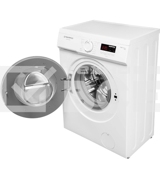 Стиральная машина Maunfeld MFWM127WH05  белый, загрузка  фронтальная 9 кг, 1200 об/мин., класс: А+++