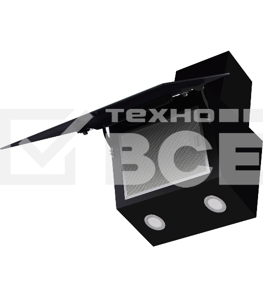 Вытяжка наклонная Weissgauff Tau 60 TC BL