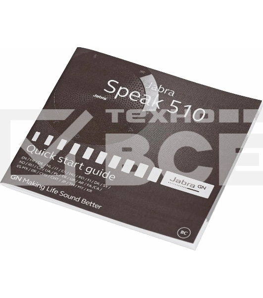 Спикерфон Jabra SPEAK 510+ MS Bluetooth USB NC WB Link 360 MS